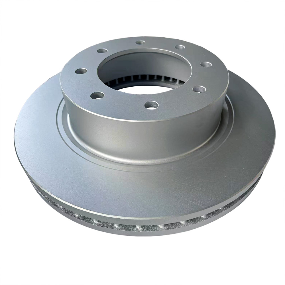 Rust-Resistant Coated Brake Rotor with Geomet Finish